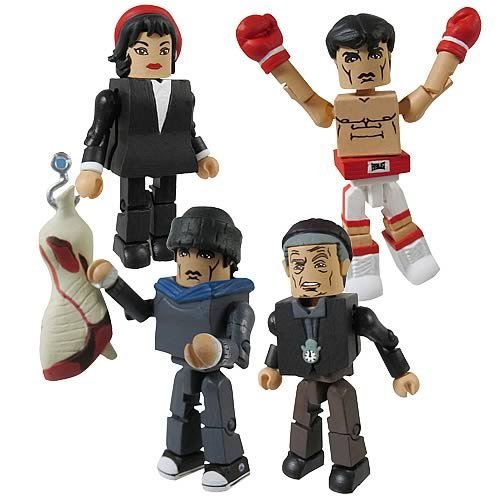 Rocky 1 MiniMates 4 Pack Box Set