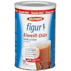 Multaben Figur Eiwei� Di�t Shake Schoko, 1er Pack (1 x 430 g)