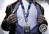 New York Rangers Monster-Logo Lanyard with NHL Ticket Holder