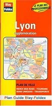 Plan de ville : Lyon et agglom&eacute;ration (avec un index)