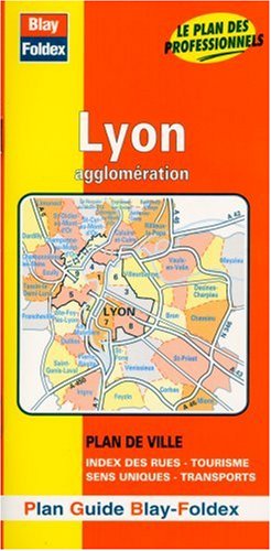 City Travel Guides Discounted  Livres : Plan de ville : Lyon et agglomération (avec un index)