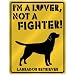 New  I Am A Labrador Retriever Lover / Lovin'  Parking Sign Dog