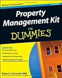 Property Management Kit For Dummies (Book and CD) [Paperback]