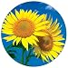 Handstands Sunflower Basic Plus Mouse Mat