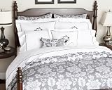 Pinzon Birds Egyptian Cotton Jacquard King Duvet