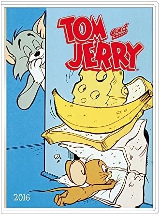 A.P.J. character diary Tom &amp; Jerry 2016 notebook Monthly A6 Blue