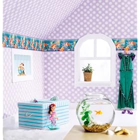 Blue Mountain Wallcoverings DF059152BFP Ariel Prepasted Wall Border