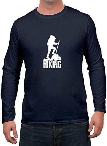 Hiking Image Men Styling Top Clothing - X-large - Electric Navy