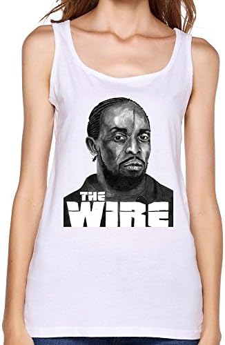 Womens Cotton Omar Little Tank Tee Shirts XXL White