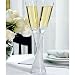 Wedding Toasting Flutes in a Vase