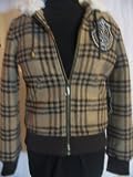 Juicy Couture - Juicy Couture Brown Zip Plain Jacket