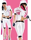 5PC The Babe-Baseball Girl Sexy Holiday Party Costume