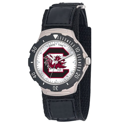 Game Time Unisex COL-AGV-SCA South Carolina Agent Velcro Watch