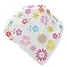Zippy Fun Baby and Toddler Bandana Bib - Absorbent 100% Cotton Front Drool Bibs with Adjustable Snaps (4 Pack Gift Set) Cool Girls