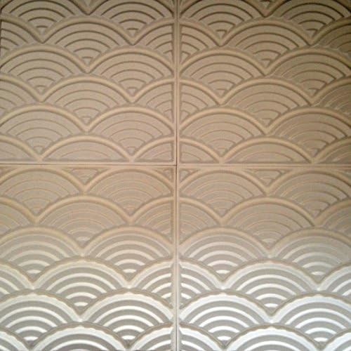 3D Wall Panels (Bows) 20/Box, 60 Square Ft. - Eco-Friendly, Plant Fiber Material