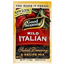 Good Seasons Salad Dressing & Recipe Mix, Mild Italian, 1-Ounce Packets (Pack of 24)