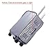 BlueCosto Clear Oversize Travel Luggage Protectors Suitcase Cover 30