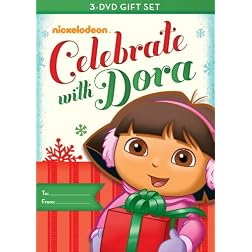 Dora the Explorer: Dora Celebrates Three-Pack (Dora's Christmas / Dora's Halloween / Dora's Big Birthday Adventure)