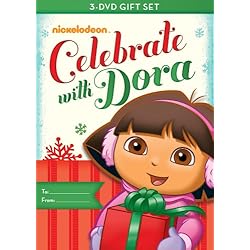 Dora the Explorer: Dora Celebrates Three-Pack (Dora's Christmas / Dora's Halloween / Dora's Big Birthday Adventure)