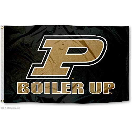 Purdue University Boiler Up Flag Large 3x5
