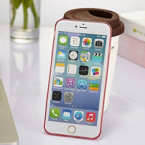 Akdefend New Type Ultra-thin Crystal Clear Flexible Case Cover for Apple Iphone 6 Plus (5.5 Inch)(clear Pink)