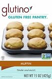 Glutino Gluten Free Pantry Muffin Mix, 15-Ounce Boxes (Pack of 6)