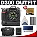 Nikon D300 Digital SLR Camera with Nikon 18-135mm AF-S DX Lens + MB-D10 Battery Grip + Lexar Pro 4GB CompactFlash Card + EN-EL3e Battery + Case + Cameta Bonus Accessory Kit
