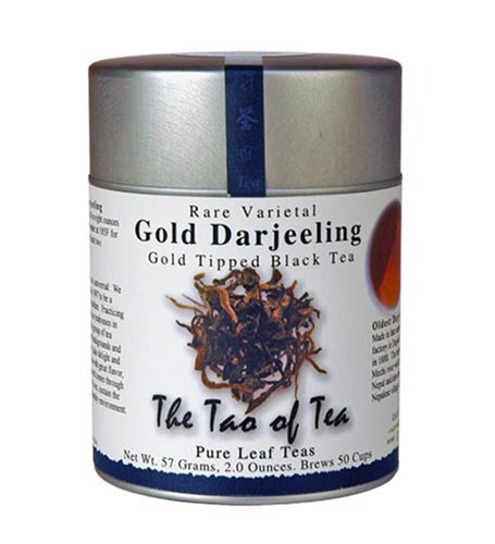 The Tao Of Tea Darjeeling Black Tea Gold Darjeeling, 2-Ounce Tin (Pack of 2) by The Tao of Tea