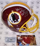 Mark Rypien Autographed/Hand Signed Washington Redskins Full Size Deluxe Replica Football Helmet wit