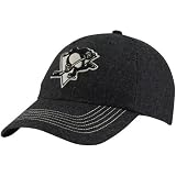 NHL '47 Brand Pittsburgh Penguins Charcoal Riverstone Franchise Fitted Hat (Large)
