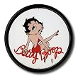Nostalgic Betty Boop Tin Sign : Betty Boop Round