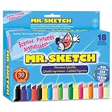 Mr. Sketch Scented Water Color markers, 18-Color Set(20071)