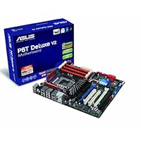 ASUS P6T Deluxe V2 - Motherboard - ATX - iX58 - LGA1366 Socket - UDMA133, SATA-300 (RAID), eSATA - 2 x Gigabit Ethernet - FireWire - HD Audio (8-channel)
