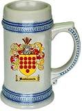 Bustamante Family Crest Stein / Coat of Arms beer mug