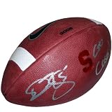 Donovan McNabb Autographed Game Model Football with Go Cuse Inscription