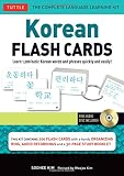 Korean Flash Cards Kit: Learn 1,000 Basic Korean Words and Phrases Quickly and Easily! (Hangul & Romanized Forms) (Audio-CD Included)