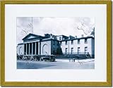 Gold Framed/Matted Print 17x23, Philadelphia Museum School (Currently University of the Arts)