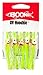 Boone UV Hoochie Skirt Lures (Pack of 5), Chartreuse Haze