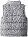 Pink Platinum Girls' Puffer Vest In Cheetah Print