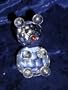 MOUSE and RAT INSPIRED HANDCRAFTED CRYSTAL GLASS ART MINIATURE KEEPSAKE HAPPY RODENT FIGURINE