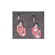 University of Oklahoma Sooners - Pewter OU Logo Dangle Earrings