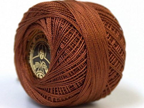 Oren Bayan Cotton Perle 12 #251 Brown 100% Cotton Thread - 5 Gram