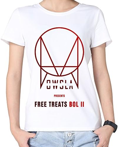 Woman Owsla Presents Free Treats Bol Ii T Shirts White