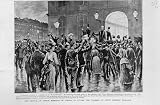 ARRIVAL PRINCE BISMARK IN VIENNA AUSTRIA Old PrintS