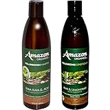 Mill Creek Botanicals Amazon Volumizing Natural 71% Organic Shampoo and Conditioner Bundle With Acai Berry, Lavender, Lemongrass, Witch Hazel, Aloe Vera, Jojoba and Rosemary, 12 fl. oz. each