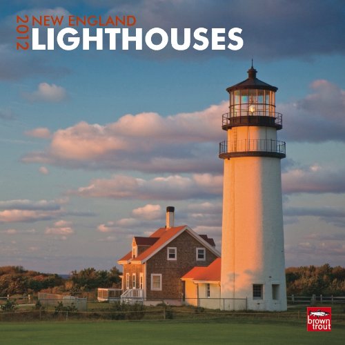 New England Lighthouses 2012 Square 12X12 Wall Calendar (Multilingual Edition)