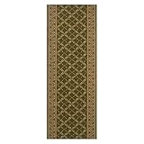 UPC 644953101331 product image for Rivington Rugs Rivington Rug Argyle Runner - Olive, Green, 100% New Zealand Wool | upcitemdb.com