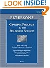 Grad Guides Book 3: Biological Science 2007 (Peterson's Graduate Programs in the Biological Sciences)
