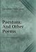 Paestum: And Other Poems bei Bücher zum Namen: 51NueqfDCLL._SL75_