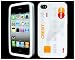 Hot Credit Card Soft Silicone Rubber Skin Case cover for Apple iPhone 4s 4 4G White